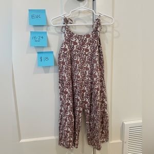 Kate Quinn ditsy tie strap jumper